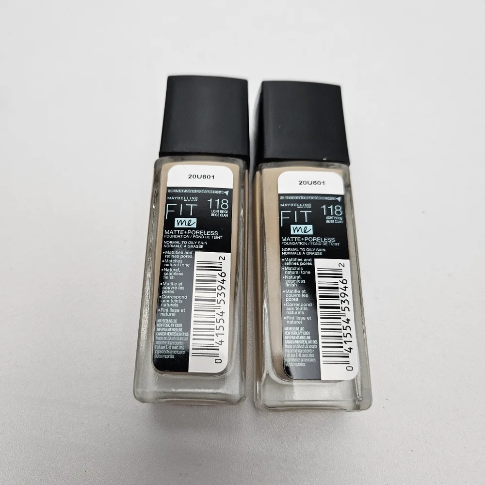 Maybelline fit me foundation Matte poreless